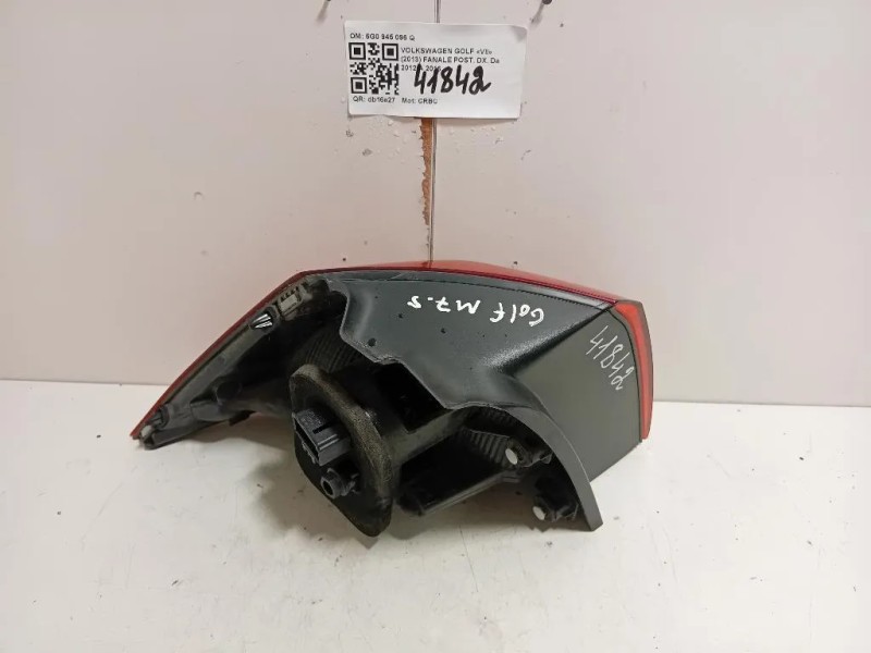 Fanale POST DX 5G0945096Q Volkswagen GOLF VII 2013