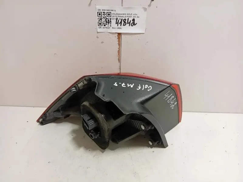 Fanale POST DX 5G0945096Q Volkswagen GOLF VII 2013