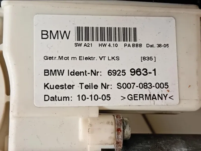 Alzacristallo Porta ANT SX 6925963-1 Bmw X3 E83 2004