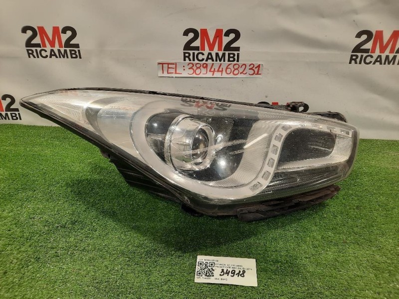 Proiettore ANT DX 92102-3Z100 Hyundai I40 CW 2015