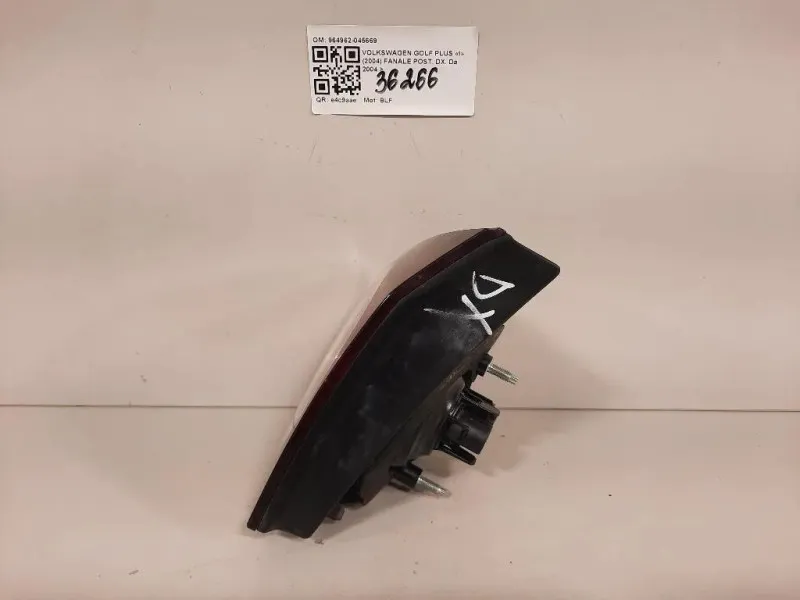 Fanale POST DX 964962-045669 Volkswagen GOLF PLUS I 2004