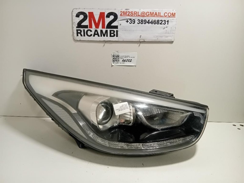 Proiettore ANT DX 92102-2S Hyundai IX35 2013