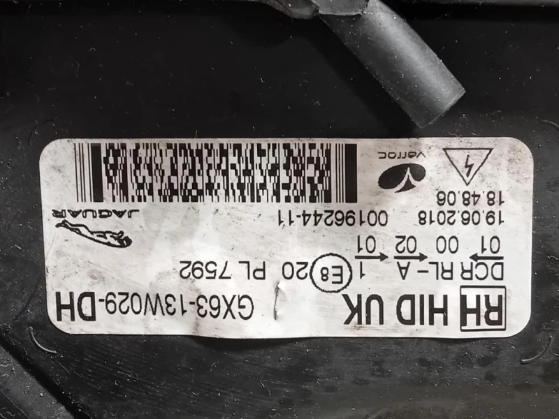 Proiettore ANT DX GX63-13W029-DH Jaguar F-pace 2015