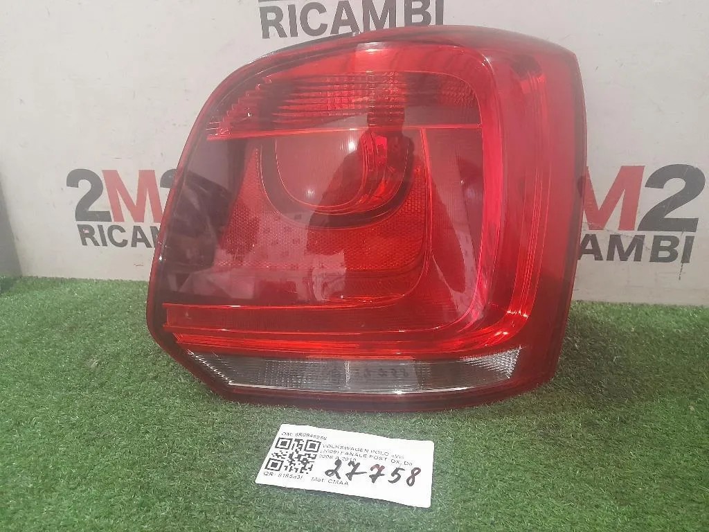 Fanale POST DX 6R0945258 Volkswagen POLO VI 2009 Fanale POST DX 6R0945258 Volkswagen POLO VI 2009