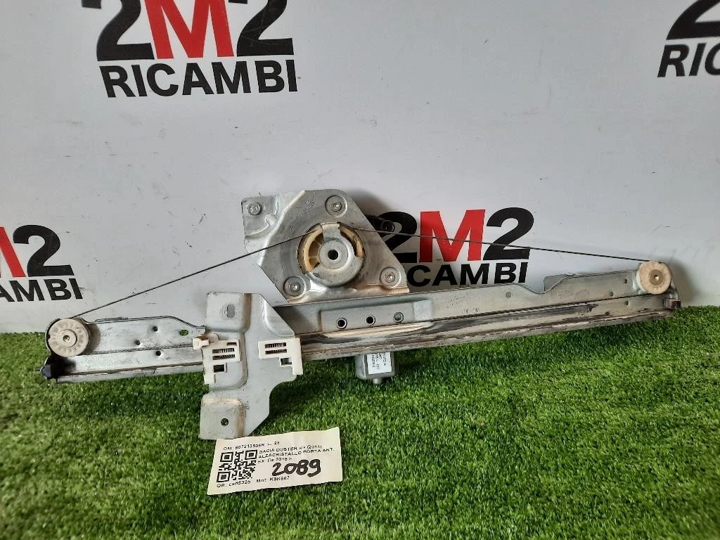 Alzacristallo Porta ANT SX 807213506R Dacia Duster I 2014