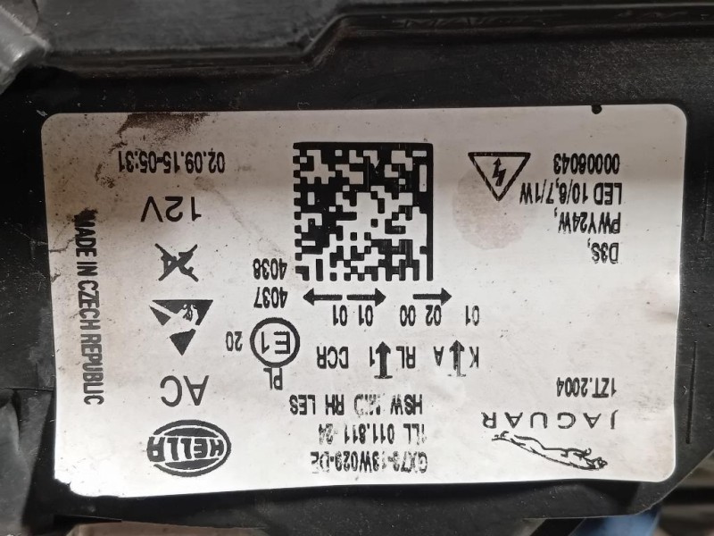 Proiettore ANT DX GX73-13W029-DE Jaguar XE 2015
