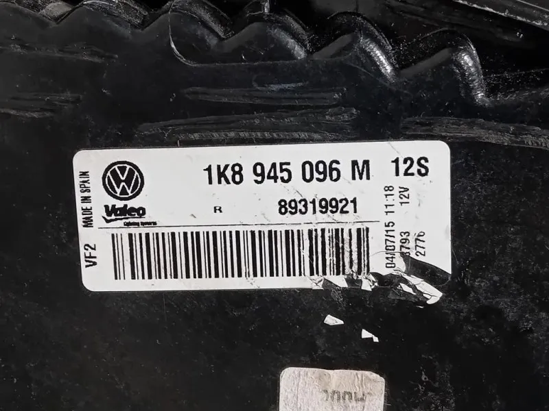 Fanale POST DX 1K8945096M Volkswagen Scirocco III 2009