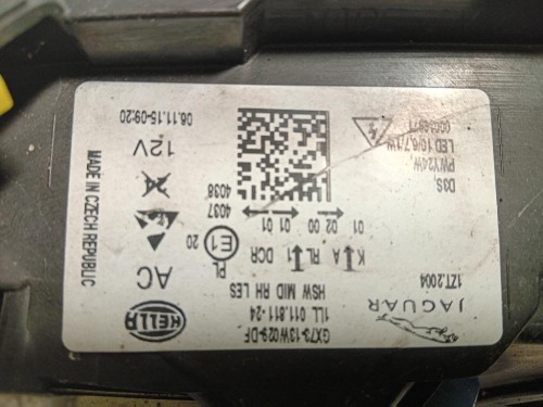 Proiettore ANT DX GX73-13W029-DE Jaguar XE 2015