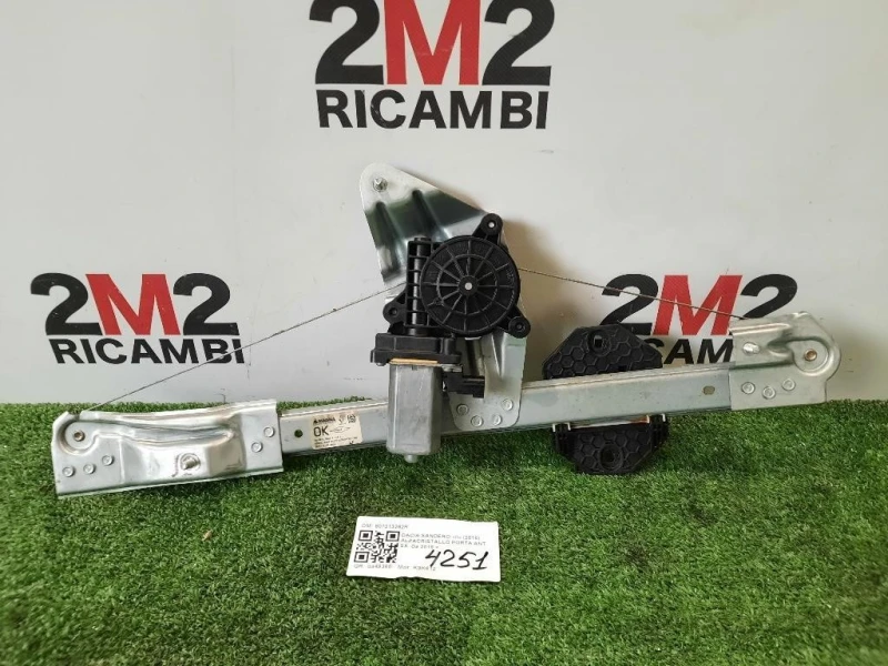 Alzacristallo Porta ANT SX 807213282R Dacia Sandero II 2016
