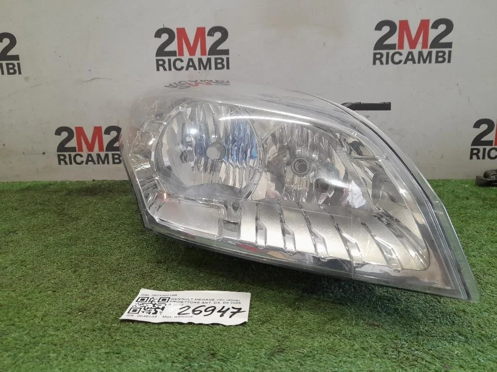 Proiettore ANT DX 260100018R Renault Mégane III 2009