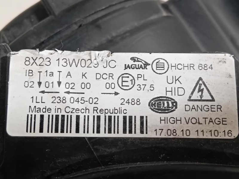 Proiettore ANT DX 8X23 13W029 JC Jaguar XF I 2008