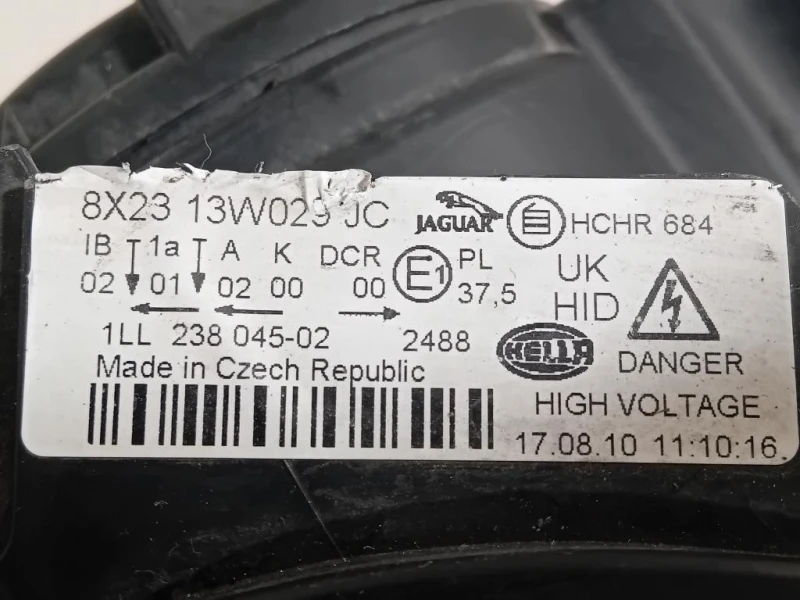 Proiettore ANT DX 8X23 13W029 JC Jaguar XF I 2008