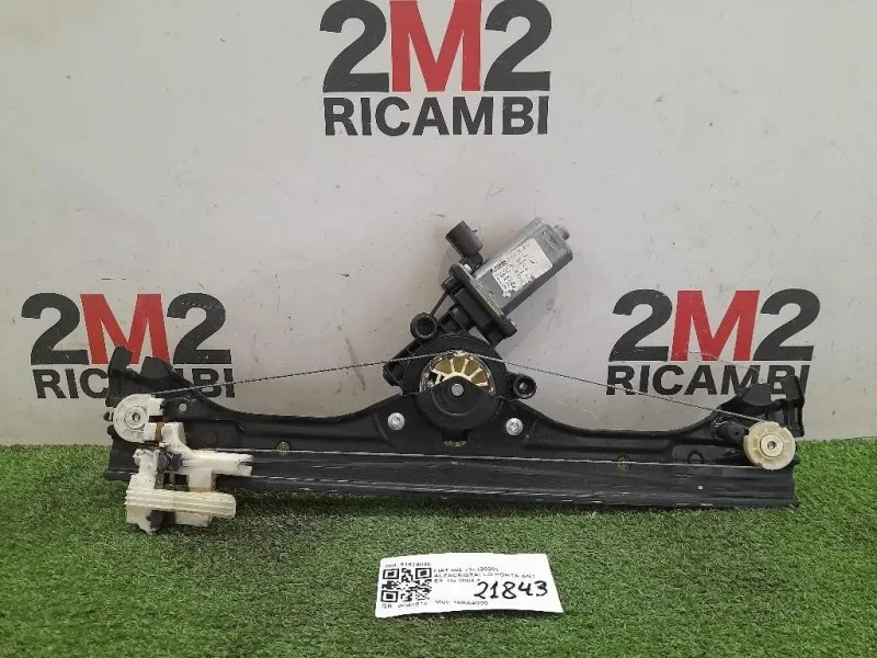 Alzacristallo Porta ANT SX 51824040 Fiat 500 II 2008