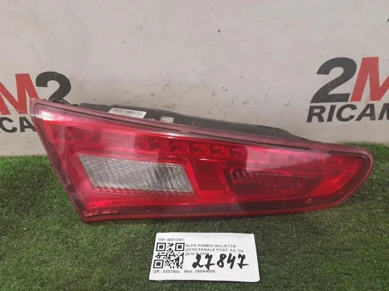 Fanale POST SX 50513401 Alfa Romeo Giulietta 2010