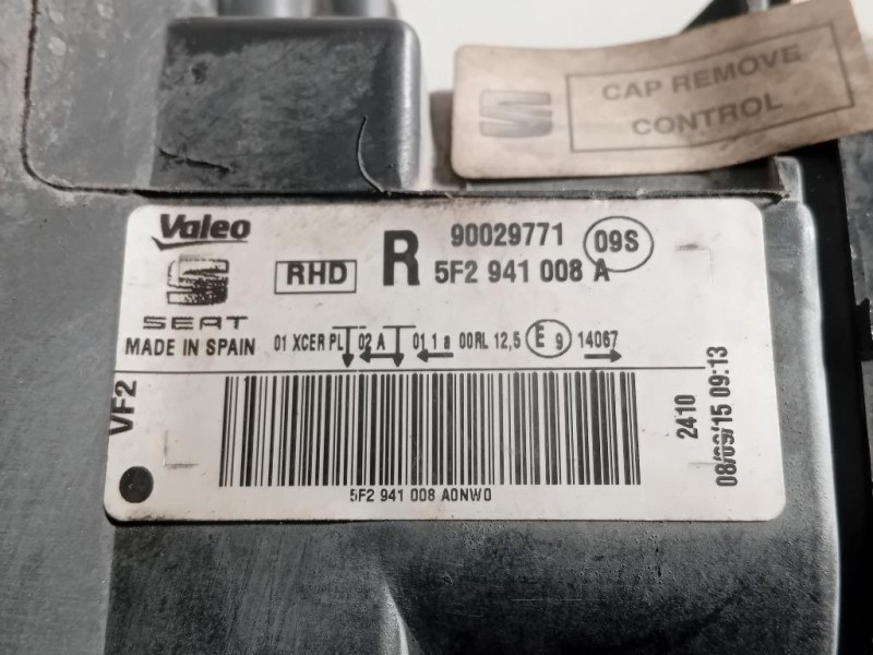 Fanale POST SX 20700107 Alfa Romeo Giulietta 2010
