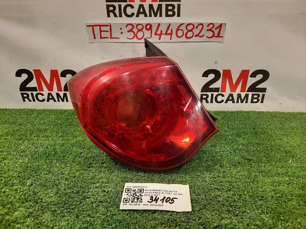 Fanale POST SX 0050513613 Alfa Romeo Giulietta 2010