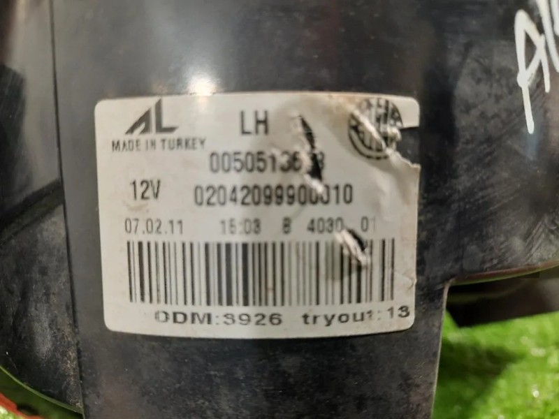 Fanale POST SX 0050513613 Alfa Romeo Giulietta 2010