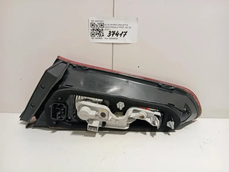 Fanale POST SX 50513401 Alfa Romeo Giulietta 2010