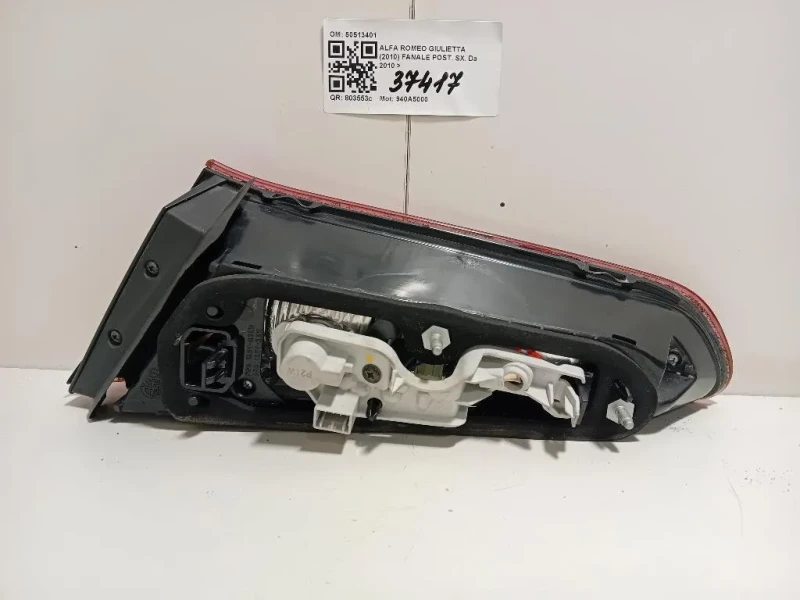 Fanale POST SX 50513401 Alfa Romeo Giulietta 2010