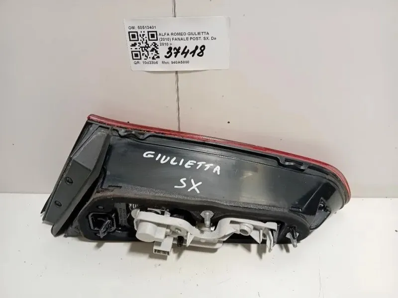 Fanale POST SX 50513401 Alfa Romeo Giulietta 2010