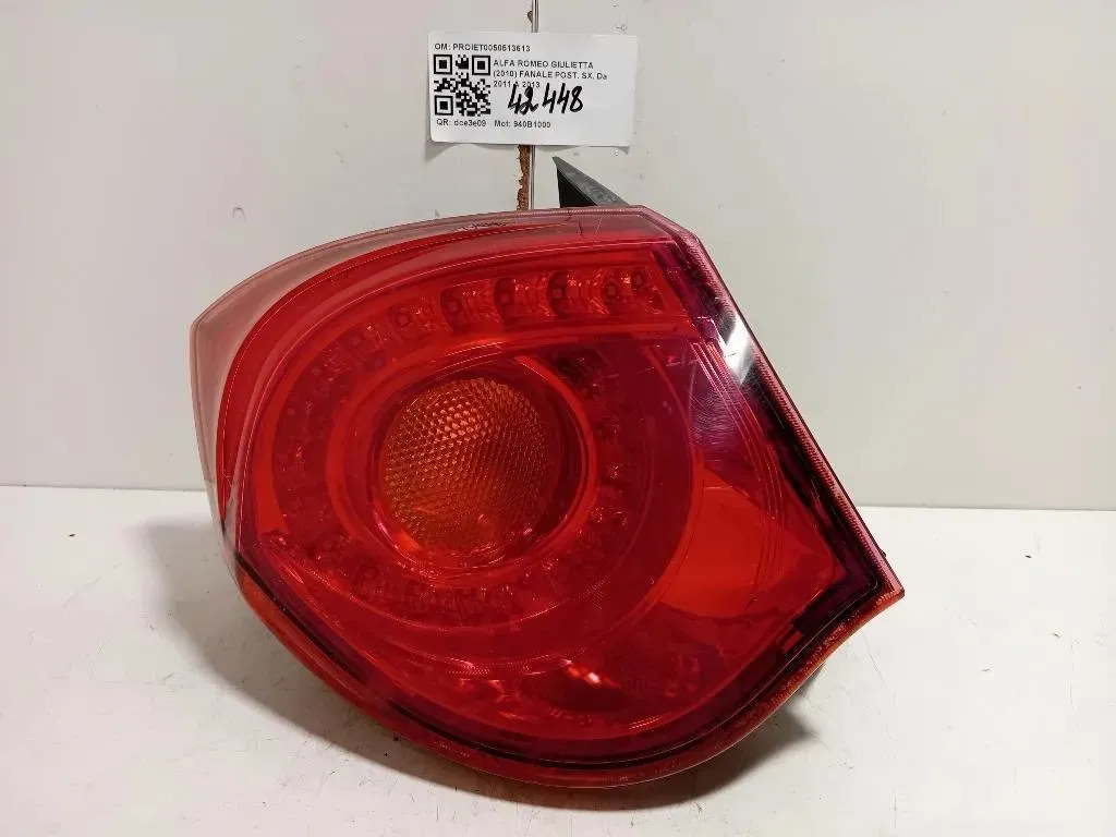 Fanale POST SX PROIET0050513613 Alfa Romeo Giulietta 2010