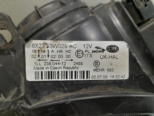 Proiettore ANT DX 8X2313W029AC Jaguar XF I 2008