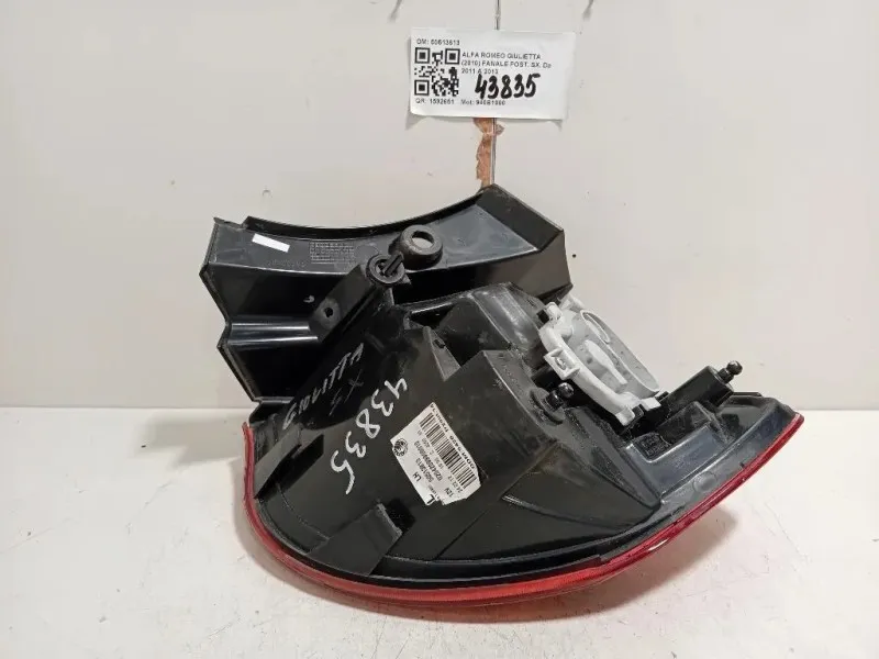 Fanale POST SX 50513613 Alfa Romeo Giulietta 2010