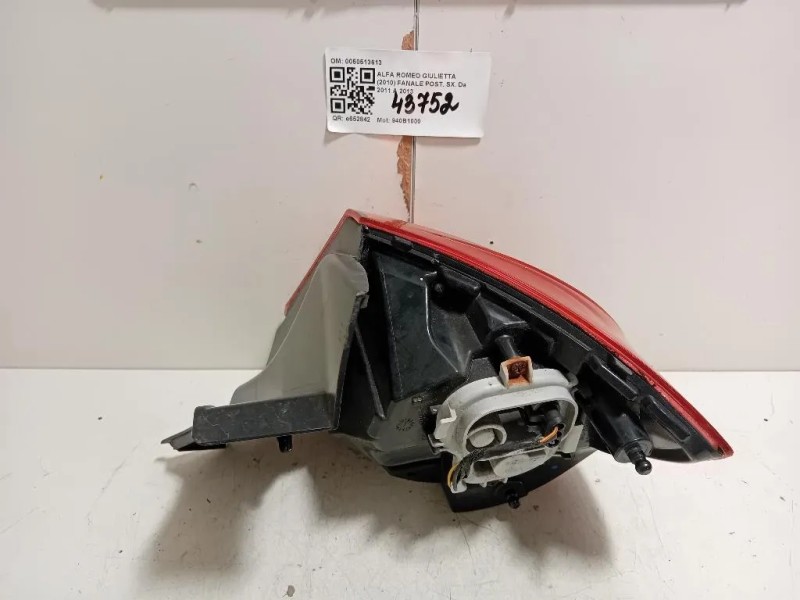 Fanale POST SX 0050513613 Alfa Romeo Giulietta 2010