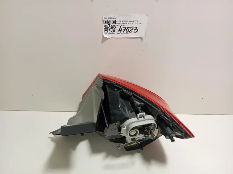 Fanale POST SX 50513613 Alfa Romeo Giulietta 2010