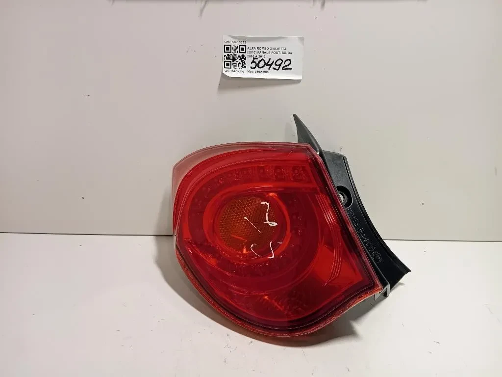 Fanale POST SX 50513613 Alfa Romeo Giulietta 2010