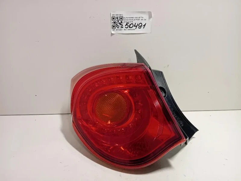 Fanale POST SX 50513613 Alfa Romeo Giulietta 2013