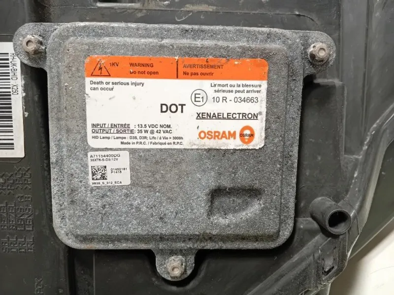 Proiettore ANT DX CX23-13W029-DF Jaguar XF I 2011