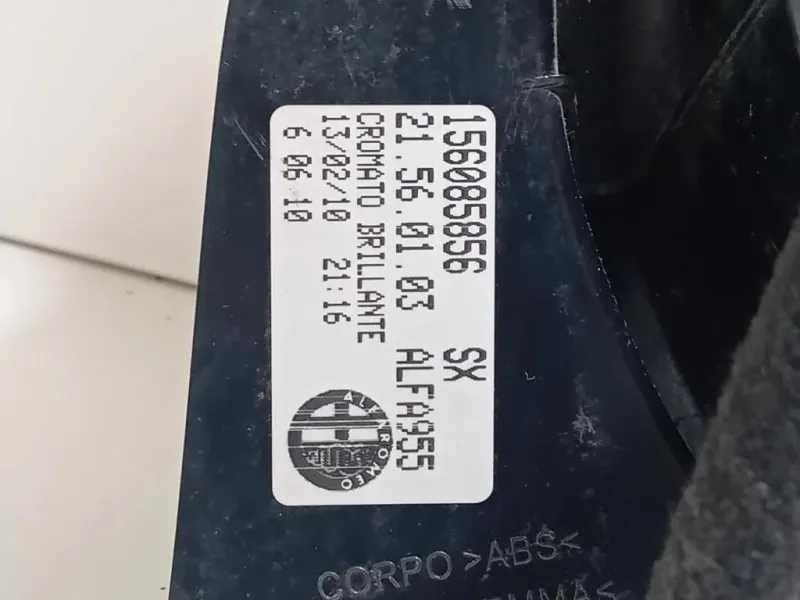 Fanale POST SX 156085856 Alfa Romeo MITO 2008