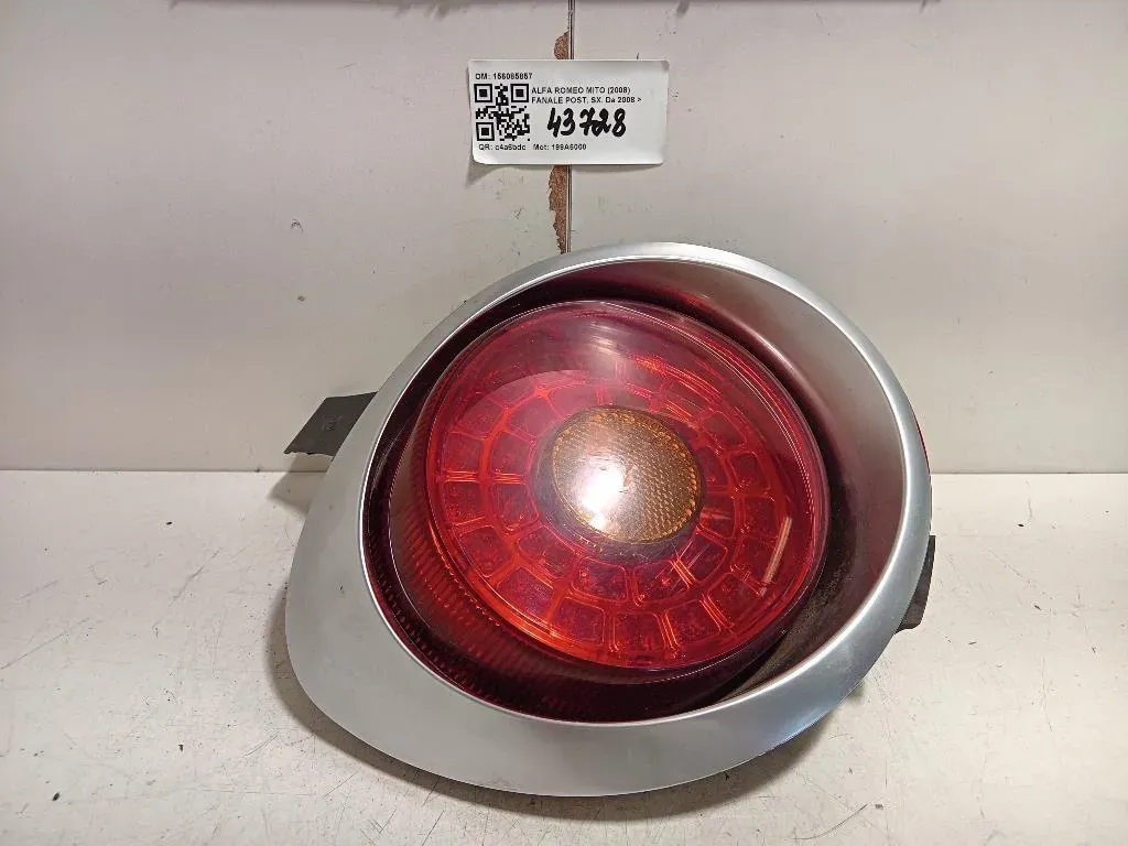 Fanale POST SX 156085857 Alfa Romeo MITO 2008