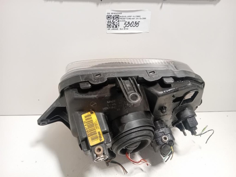 Fanale POST SX 8X0945093B Audi A1 8XA Sportback 2012