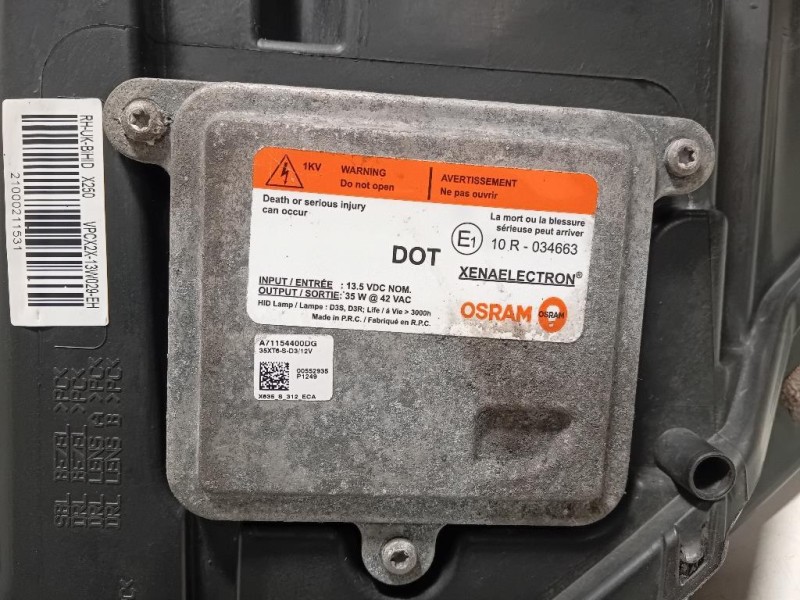 Proiettore ANT DX VPCX-13W029-EH Jaguar XF I 2011