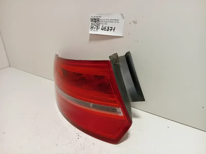 Fanale POST SX 894 945 095E Audi A3 8PA Sportback 2010