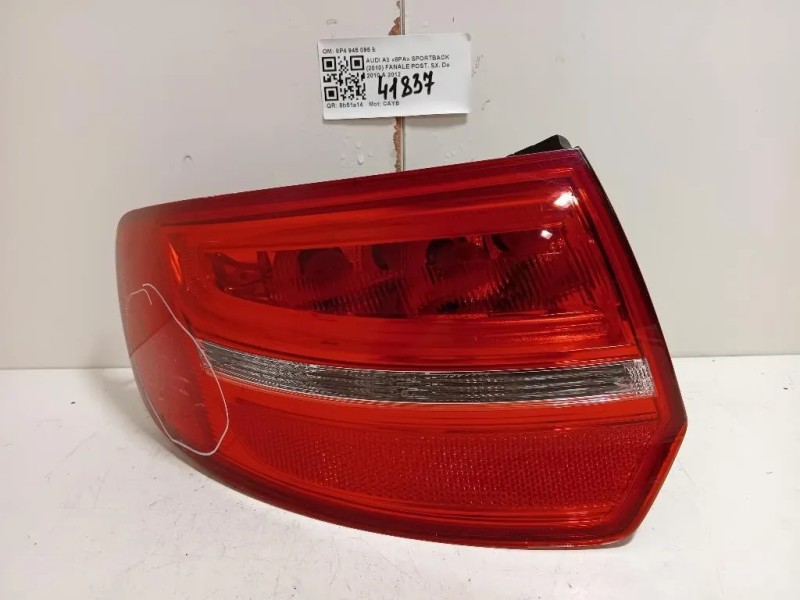 Fanale POST SX 8P4 945 095 E Audi A3 8PA Sportback 2010