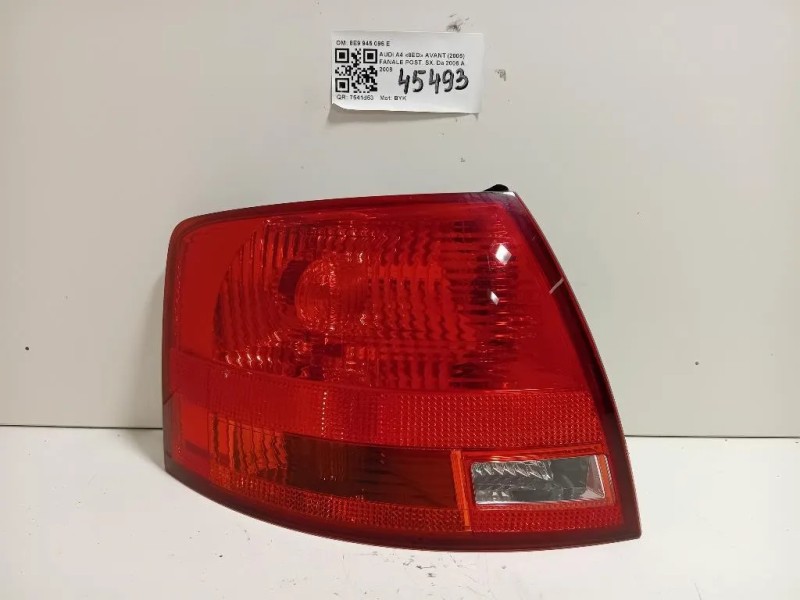Fanale POST SX 8E9 945 095 E 8E9945095E Audi A4 8ED Avant 2005