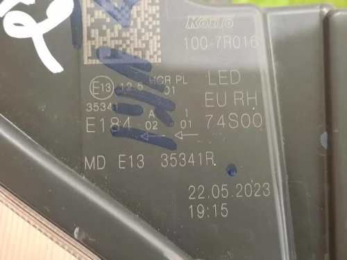 Proiettore ANT DX 100-7R016 Suzuki Vitara II 2018