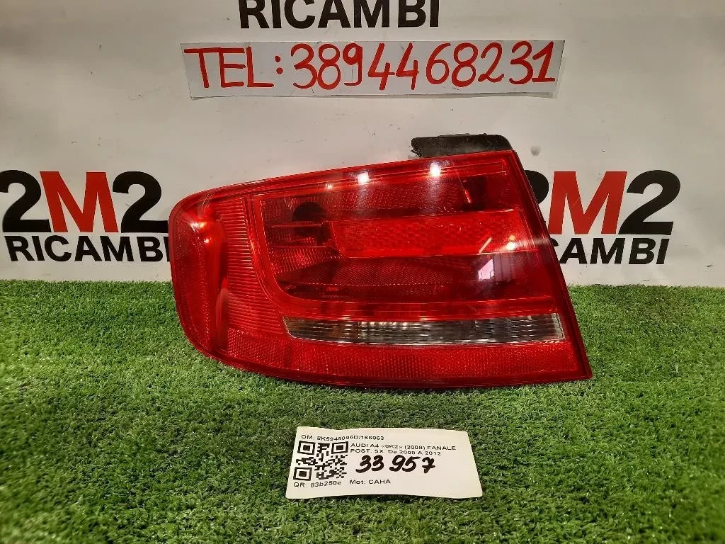 Fanale POST SX 8K5945095D166963 Audi A4 8K2 2008