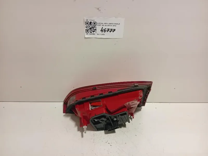 Fanale POST SX 170 411 Audi A4 8K2 2008