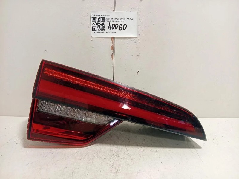 Fanale POST SX 8W9 945 093 D Audi A4 8K2 2012