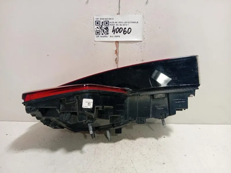 Fanale POST SX 8W9 945 093 D Audi A4 8K2 2012