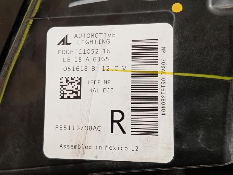 Proiettore ANT DX P55112708AC Jeep Compass III 2017