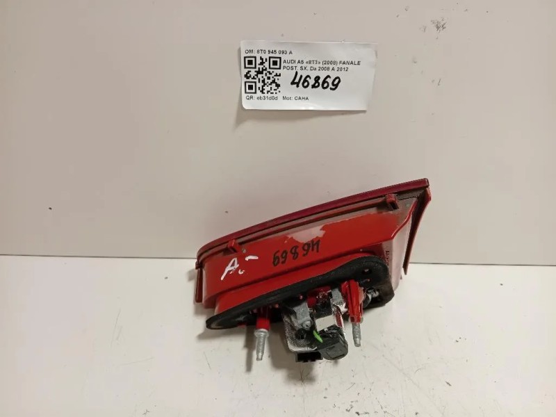 Fanale POST SX 8T0 945 093 A Audi A5 8T3 2008