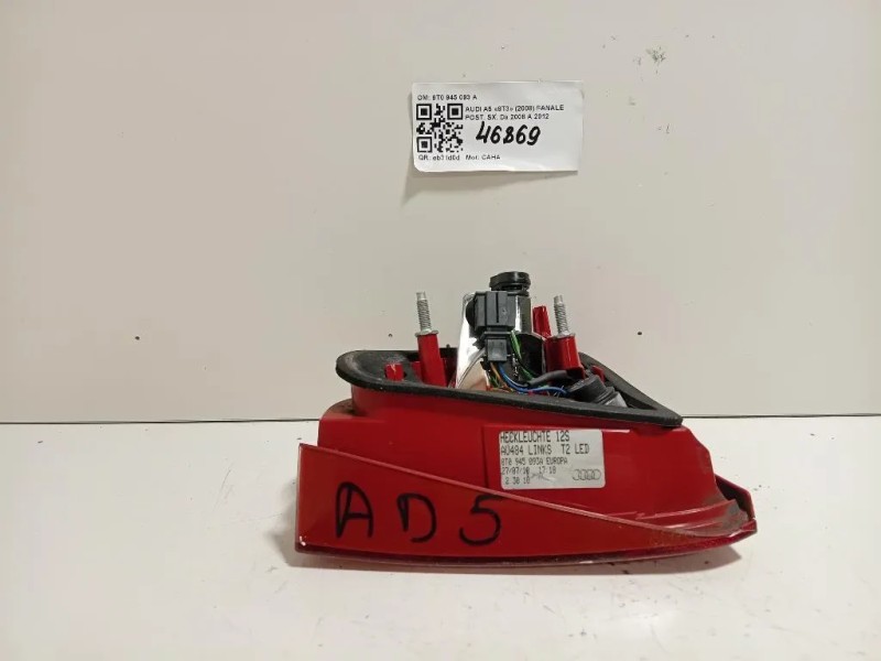 Fanale POST SX 8T0 945 093 A Audi A5 8T3 2008