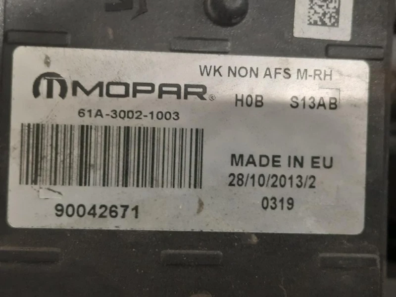 Proiettore ANT DX 68144708AD BIXENON Jeep Grand Cherokee IV 2011