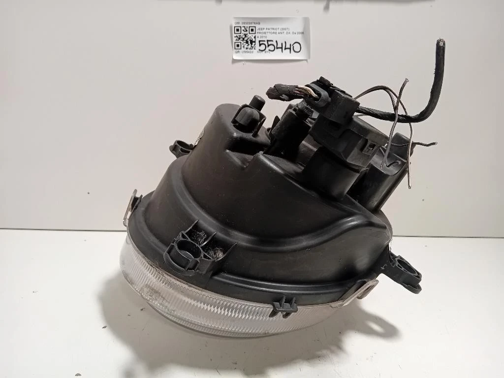 Proiettore ANT DX 05303876AB Jeep Patriot 2007