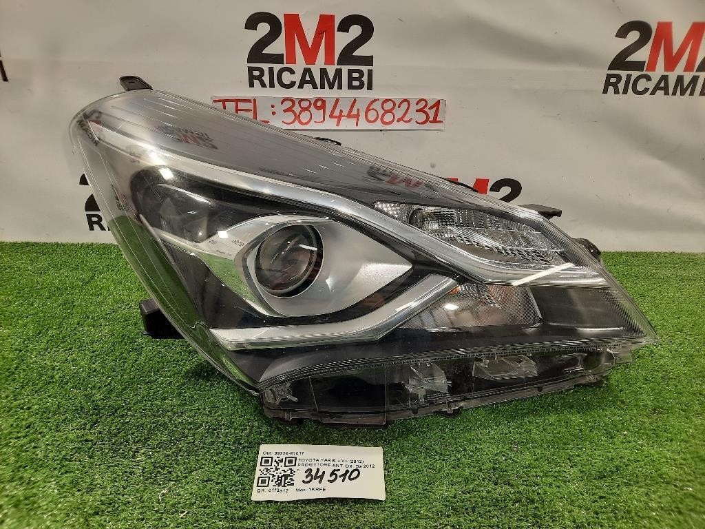 Proiettore ANT DX 99226-81017 Toyota Yaris IV 2012